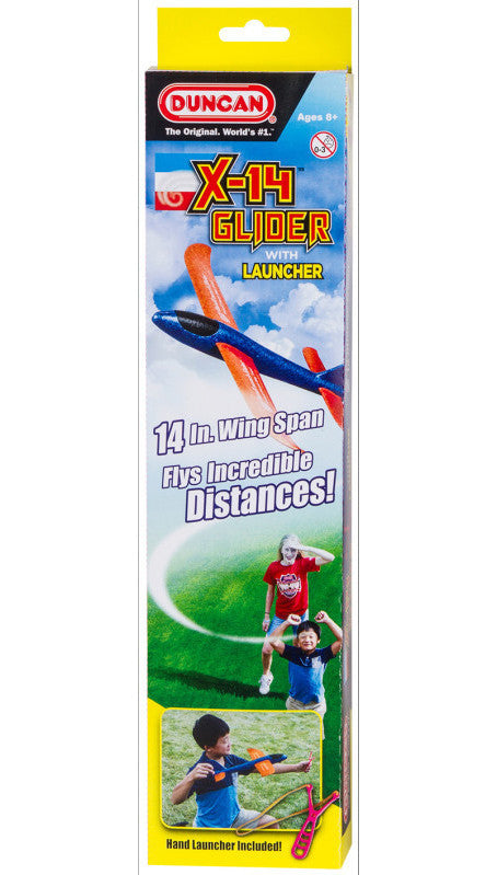 Duncan X-14 Glider with Hand Launcher (Assorted Colours) Board Game