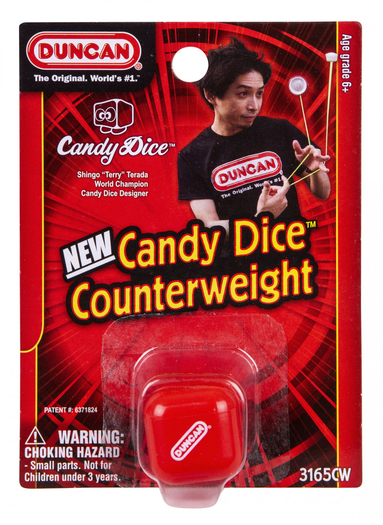 Duncan Yo Yo Counterweight Candy Dice (Assorted Colours)