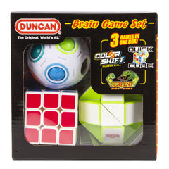 Duncan Brain Game Combo Set (Colour Shift Quick Cube & Serpent)