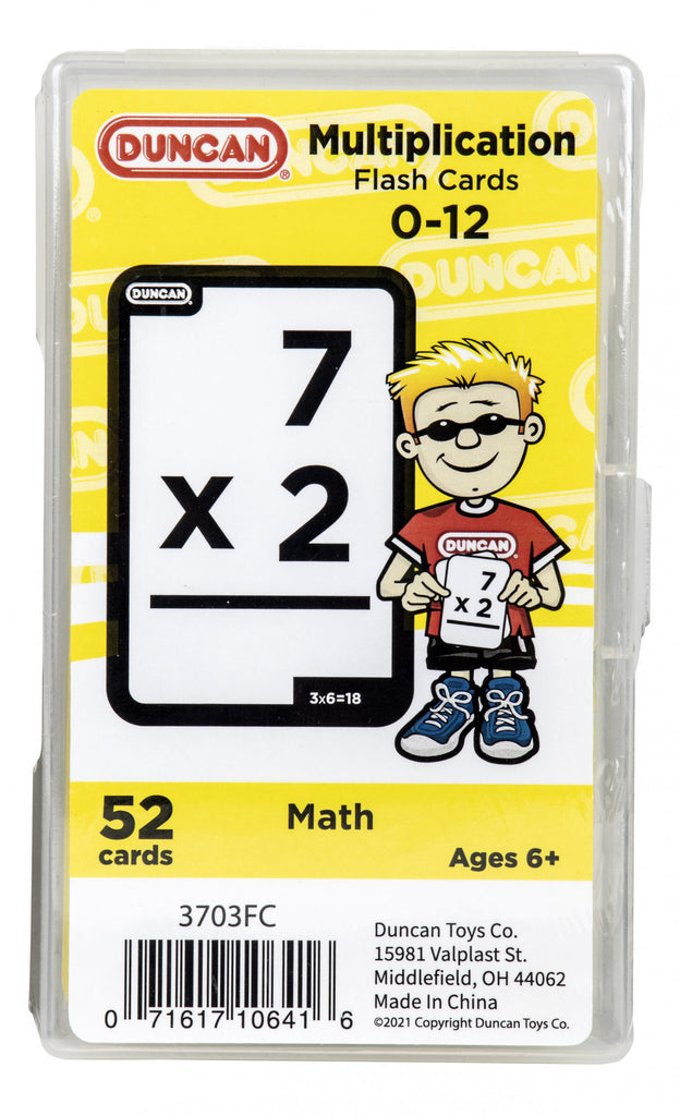 Duncan Flash Cards Multiplication Board Game