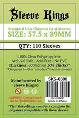 Sleeve Kings Board Game Sleeves Standard USA Chimera (57.5mm x 89mm) (110 Sleeves Per Pack)
