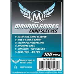 Mayday -  Mayday - Euro Card Sleeve (Pack of 100) - 59 MM X 92 MM