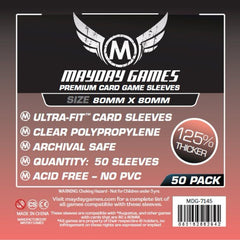 Mayday -  Premium Medium Square Card Sleeves (Pack of 50) - 80 MM X 80 MM