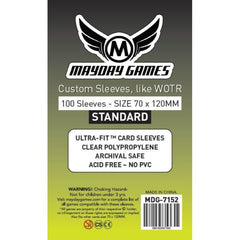 Mayday -  Standard Sleeves (Pack of 100) - 70 MM X 120 MM