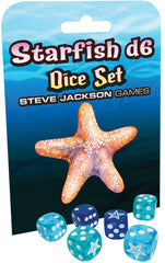 Starfish d6 Dice Set