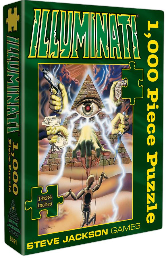 Steve Jackson Games Illuminati Puzzle 1000 pieces