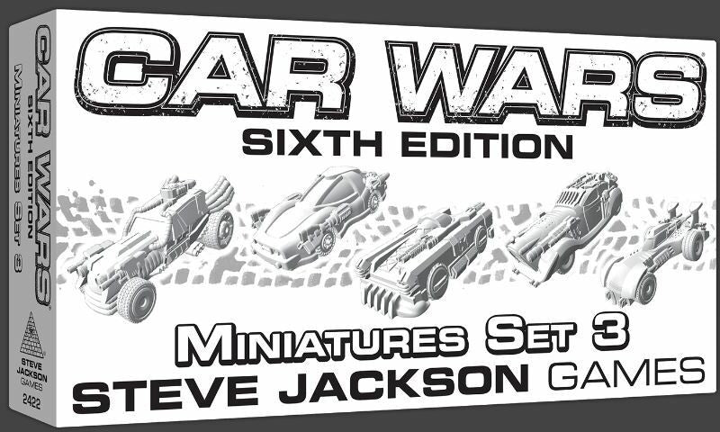 Car Wars 6th Edition Miniatures Set 3