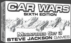 Car Wars 6th Edition Miniatures Set 3