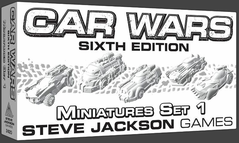 Car Wars 6th Edition Miniatures Set 1