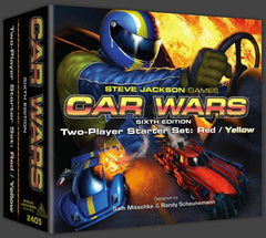 PREORDER Car Wars 6th Edition Two Player Starter Set Red / Yellow