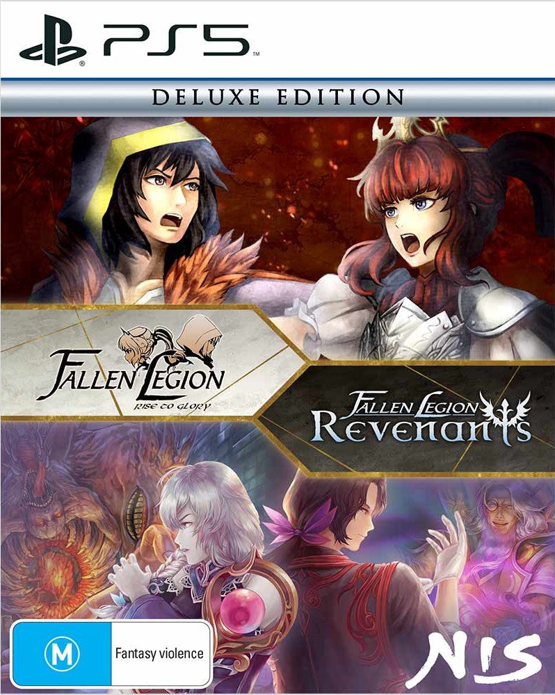 PS5 Fallen Legion: Rise to Glory & Fallen Legion: Revenants Vanguard - Deluxe Edition