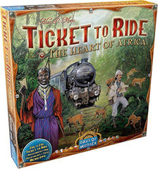Ticket to Ride The Heart of Africa Expansion