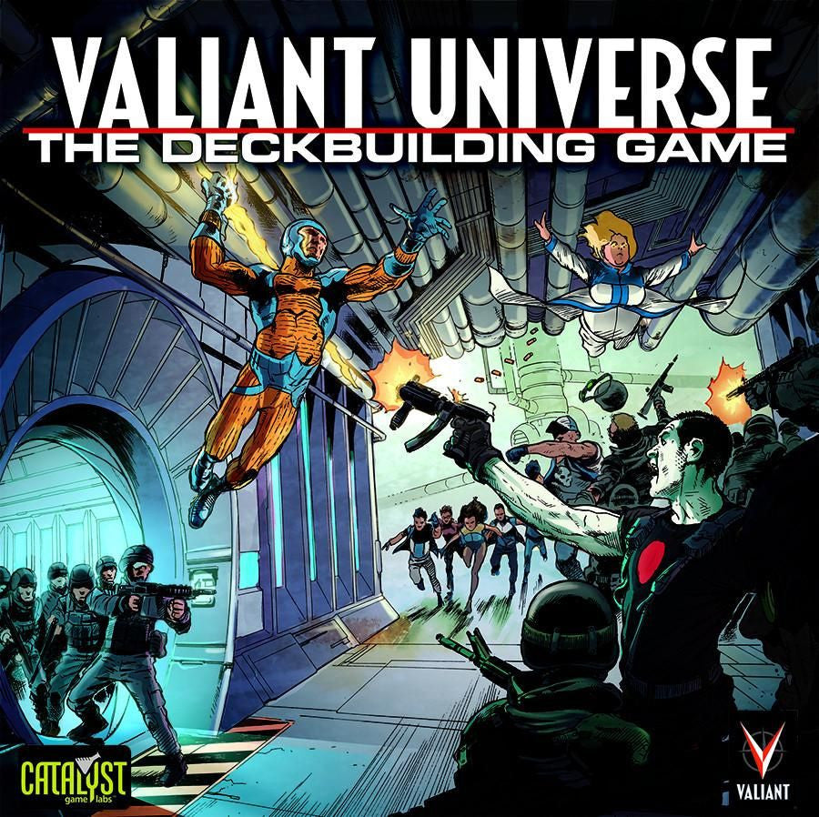 Valiant Universe Deck Building Game Board Game