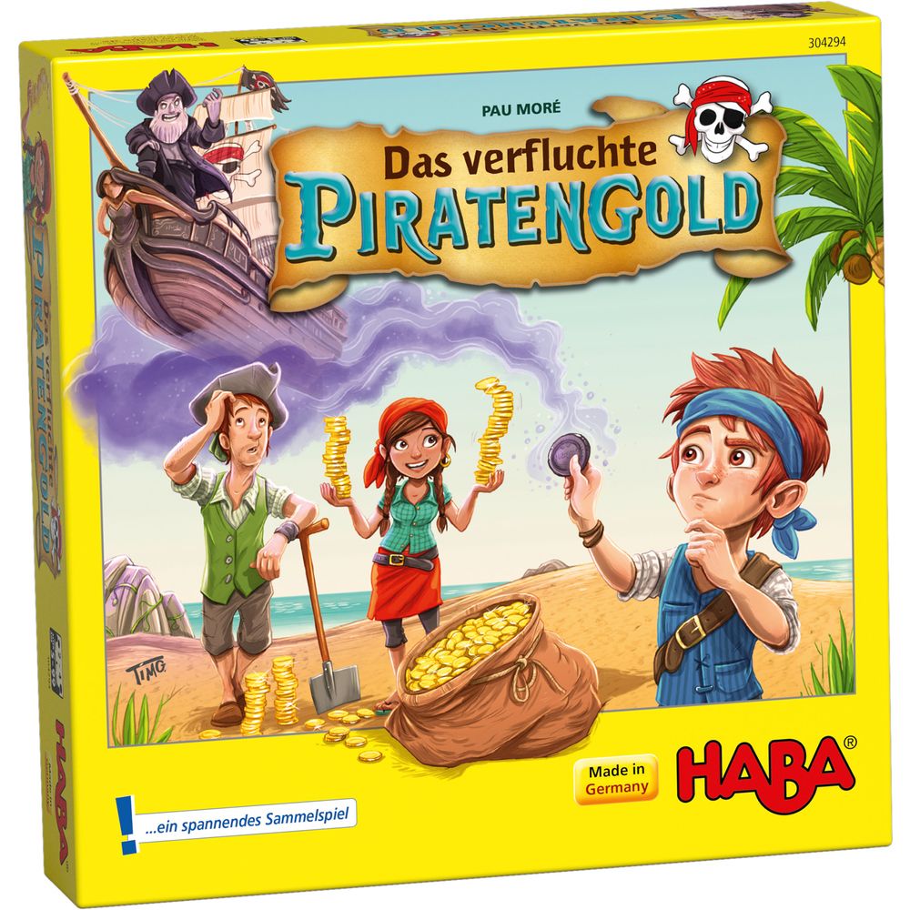 The Curse of the Pirate Gold Das Verfluchte Piratengold Board Game