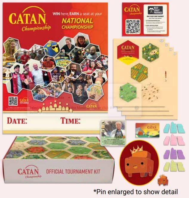 CATAN - Championship Official Tournament Kit #3 Board Game