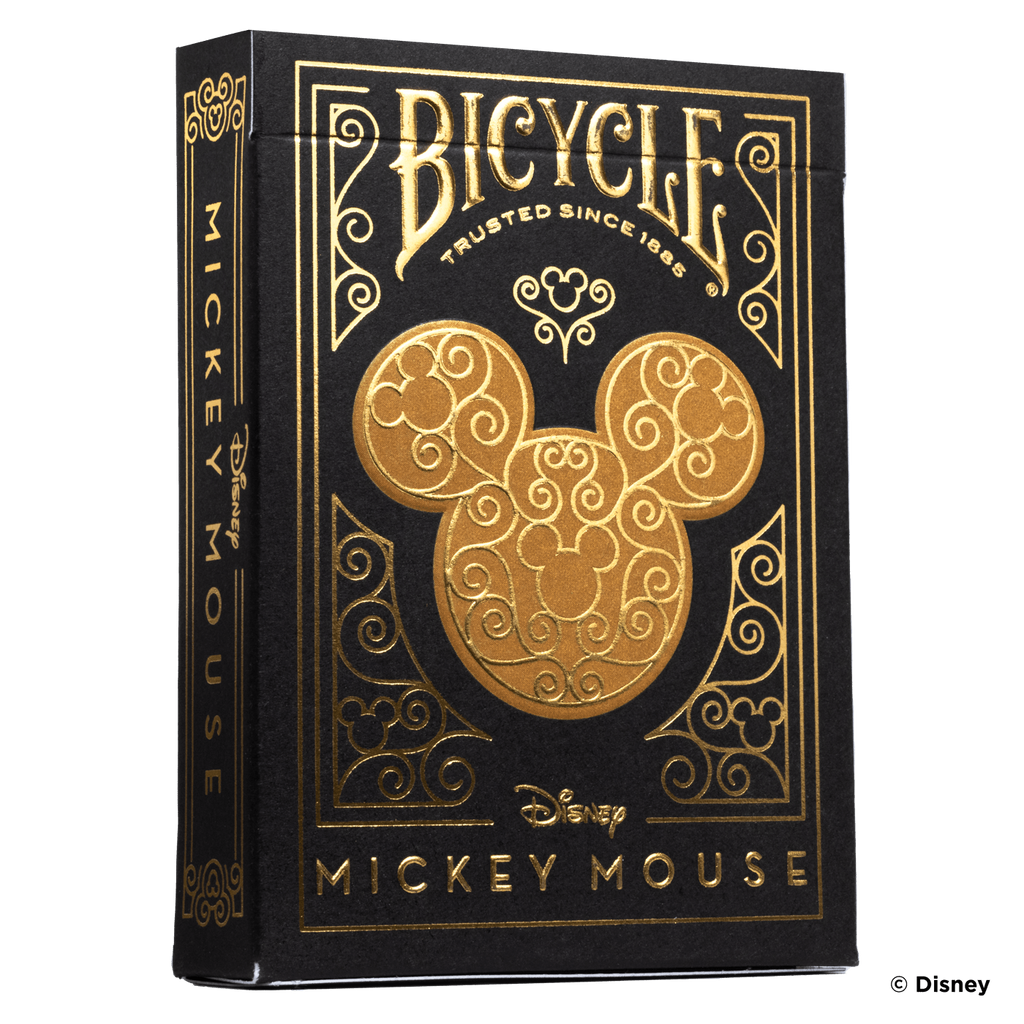 Bicycle Disney Black and Gold Mickey Playing Cards Display (6)