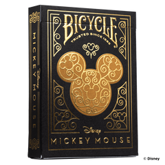 Bicycle Disney Black and Gold Mickey Playing Cards Display (6)