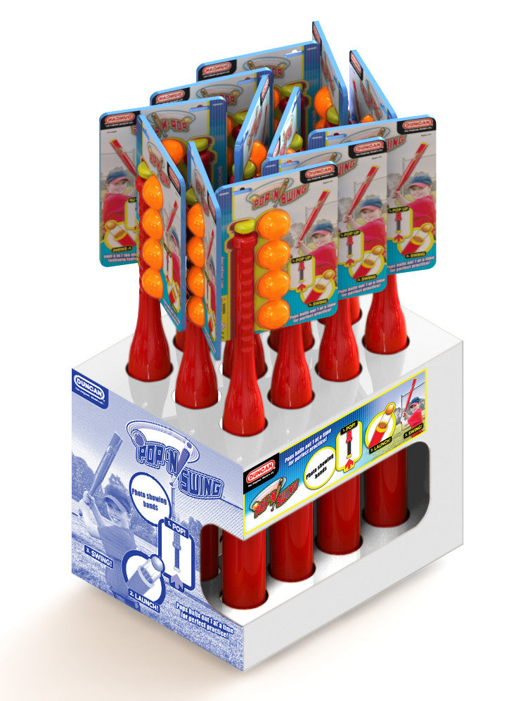 Duncan Pop N Hit Bat Merchandiser (12 in PDQ)