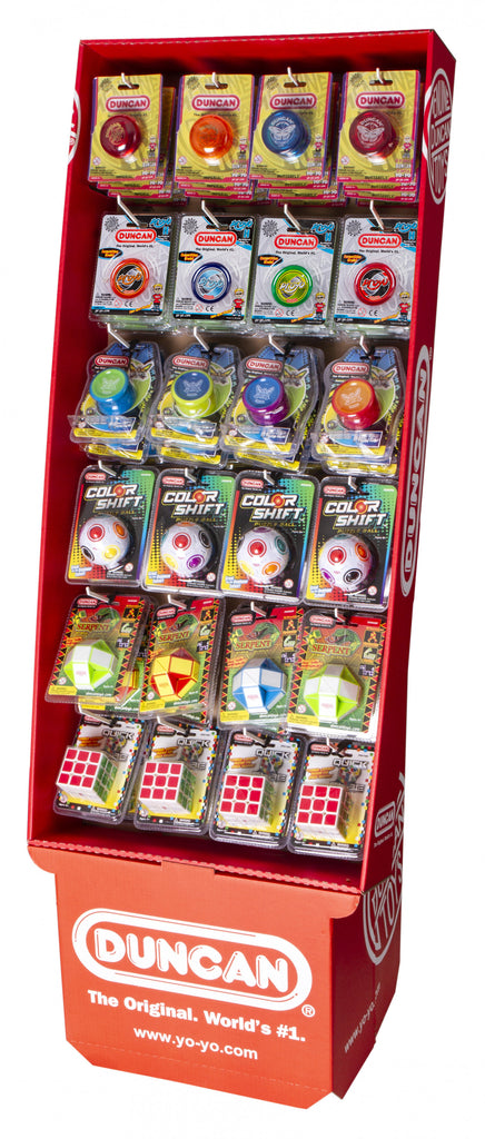 Duncan Brain Game and Yo-Yo Display Stand Version 2 (64x Pieces Included) Board Game