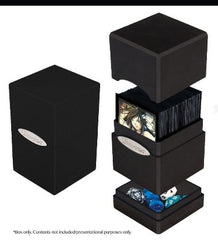 Ultra Pro Satin Black Tower Deck Box