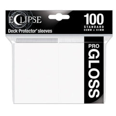Ultra Pro PRO-Gloss 50ct Standard Deck Protector Sleeves White 