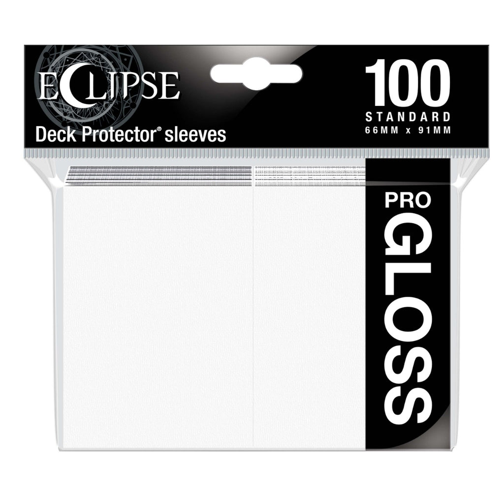 LC Eclipse Gloss Standard Sleeves 100 pack Arctic White