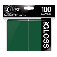 LC Eclipse Gloss Standard Sleeves 100 pack Forest Green