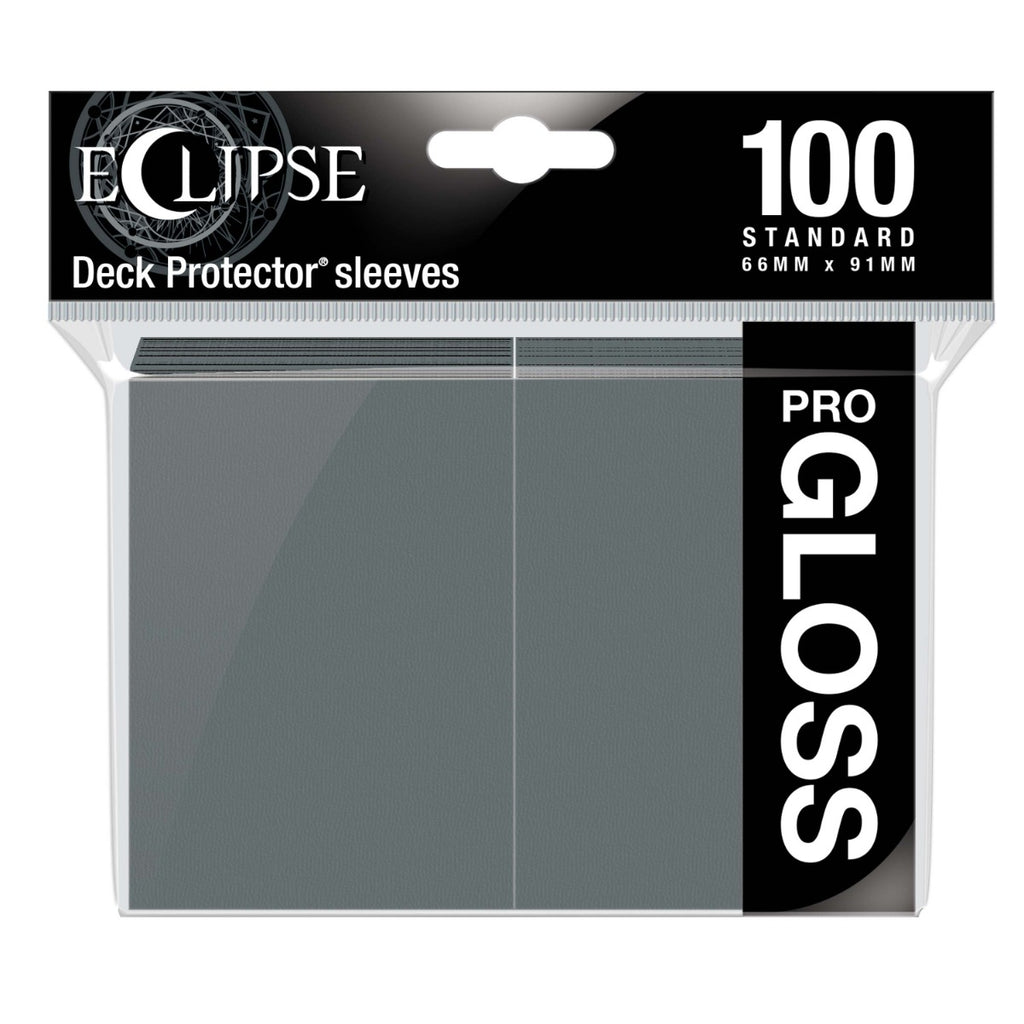 LC Eclipse Gloss Standard Sleeves 100 pack Smoke Grey