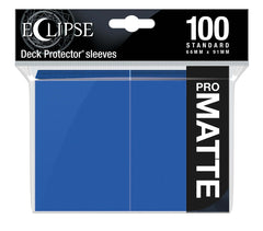 Eclipse Matte Standard Sleeves 100 pack Pacific Blue