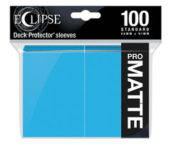 Eclipse Matte Standard Sleeves 100 pack Sky Blue