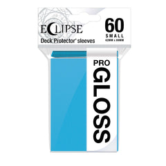 LC Eclipse Gloss Small Sleeves 60 pack Sky Blue
