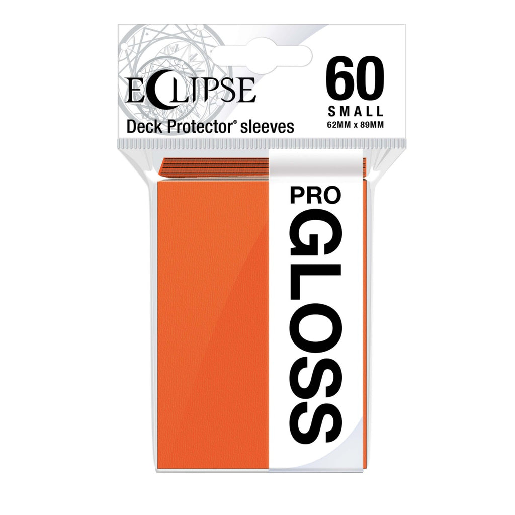 LC Eclipse Gloss Small Sleeves 60 pack Pumpkin Orange
