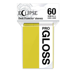 LC Eclipse Gloss Small Sleeves 60 pack Lemon Yellow