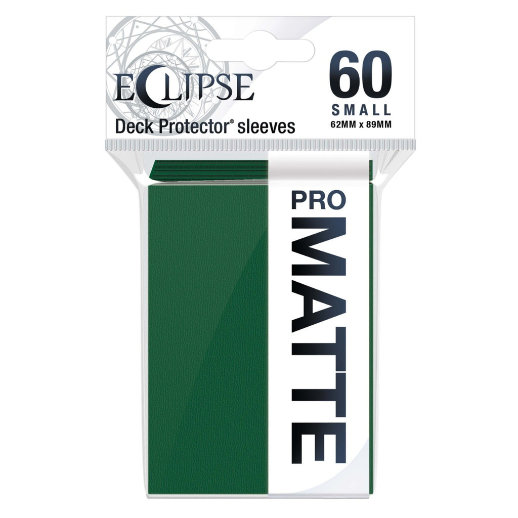 LC Eclipse Matte Small Sleeves 60 pack Forest Green