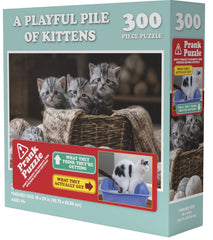 HC Doing Things Cats Prank Puzzle 300 pieces