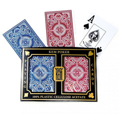 PREORDER Kem Arrow Red/Blue Wide Jumbo Playing Cards