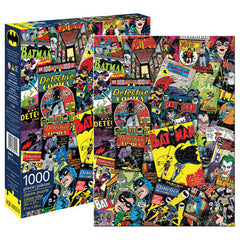 Aquarius Puzzle DC Comics Batman Retro Collage Puzzle 1000 pieces