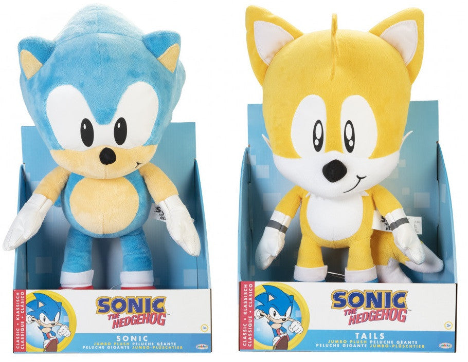 Sonic the Hedgehog Jumbo Plush 20 inches (4 in the Assortment)