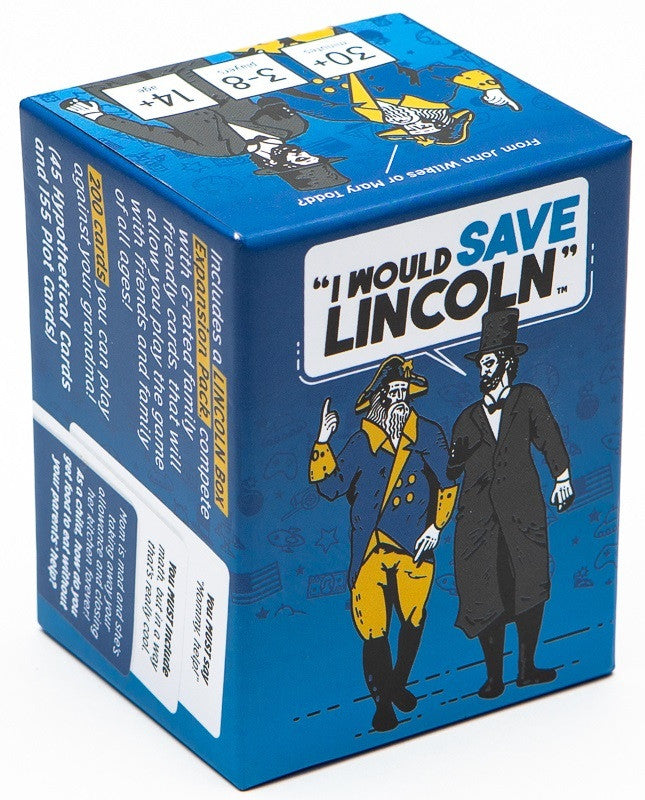 I Would Save Lincoln Board Game