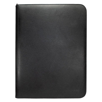 Ultra Pro Binder Vivid 9 Pocket Zippered Black Pro Binder