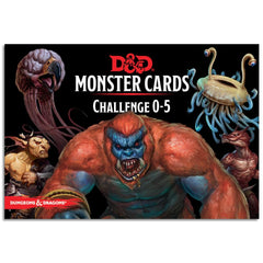 D&D Spellbook Cards Monster Deck 0-5 (179 cards)