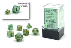 CHX 20409 Marble Mini Green/Dark Green 7-Die Set
