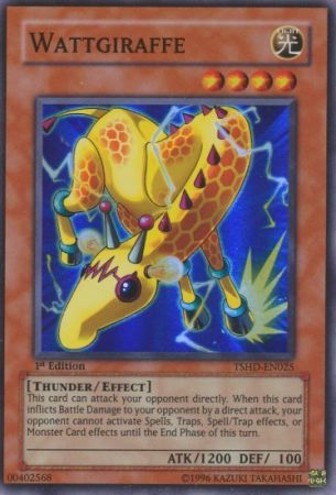 Wattgiraffe TSHD-EN025 Super Rare