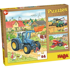 Puzzles Tractor and Co.