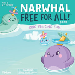 Narwhal Free For All Board Game