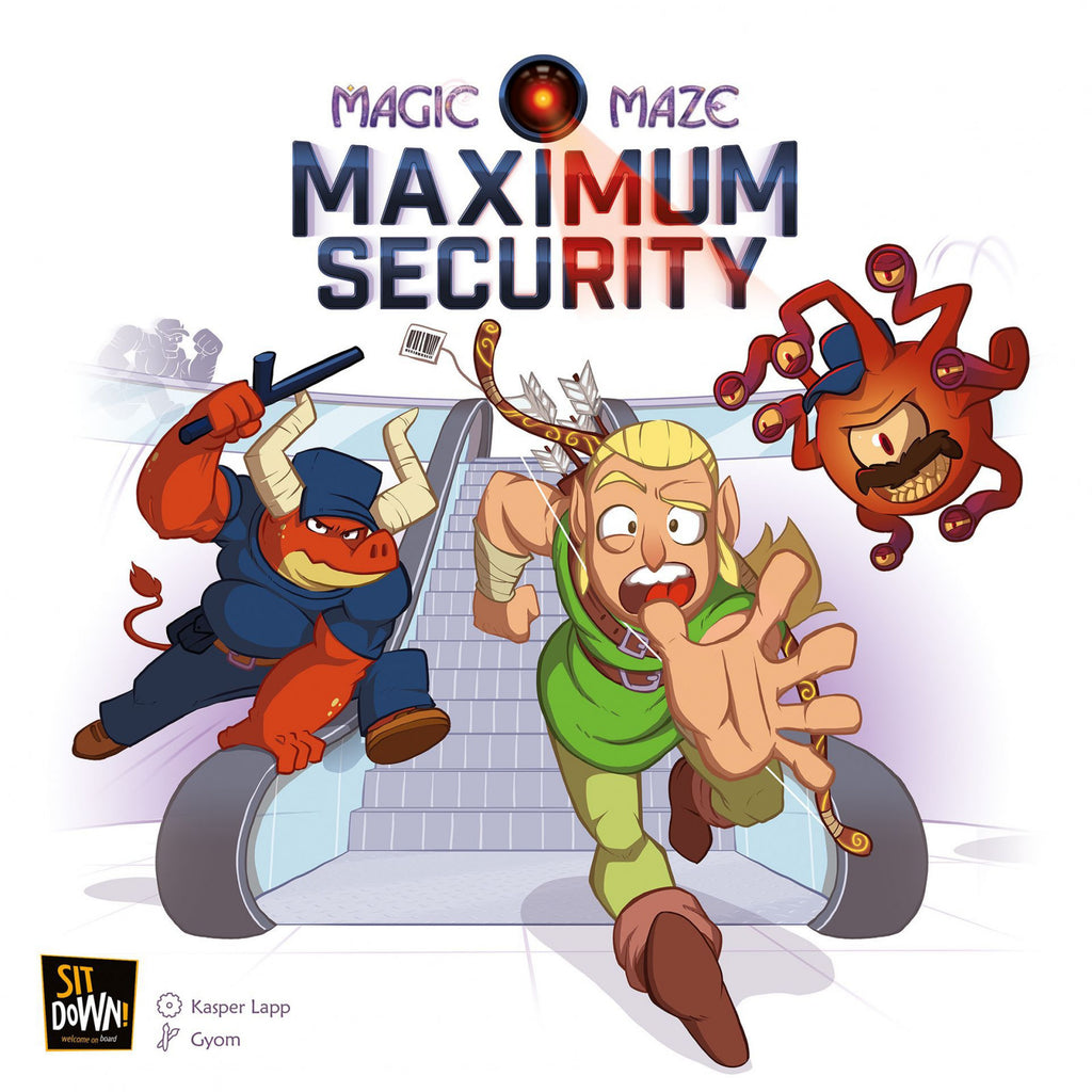 Magic Maze Maximum Security expansion Board Game