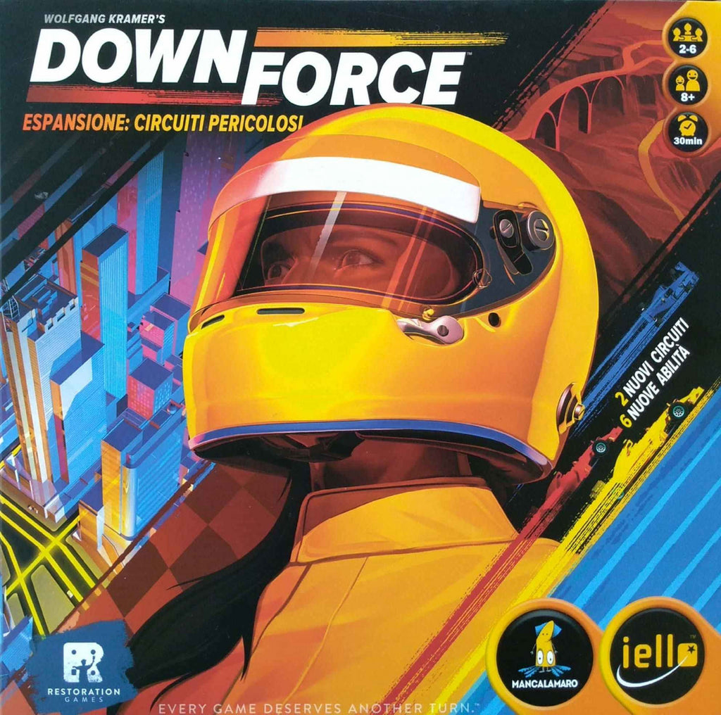 Downforce Danger Circuit Expansion Board Game