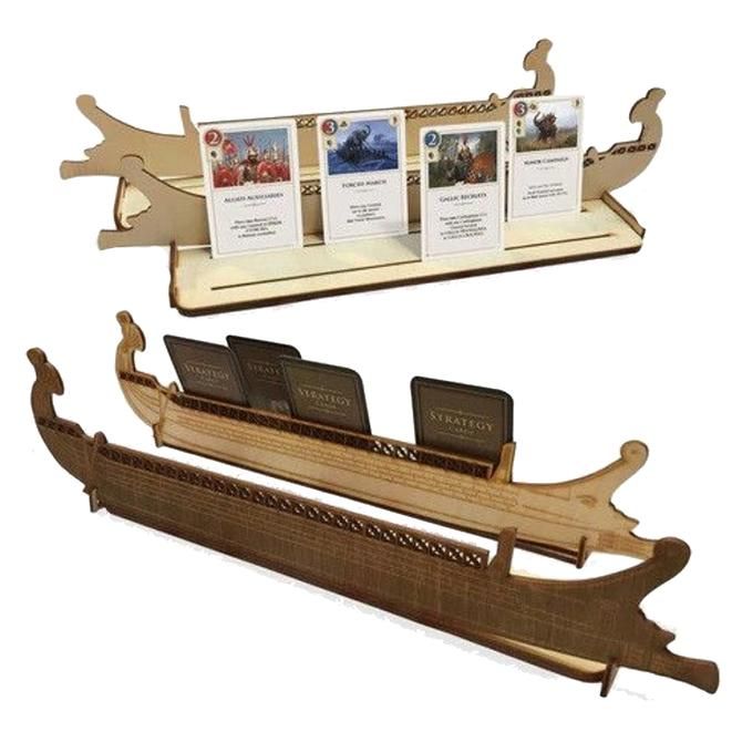 LC Hannibal & Hamilcar - Wooden Card Holders