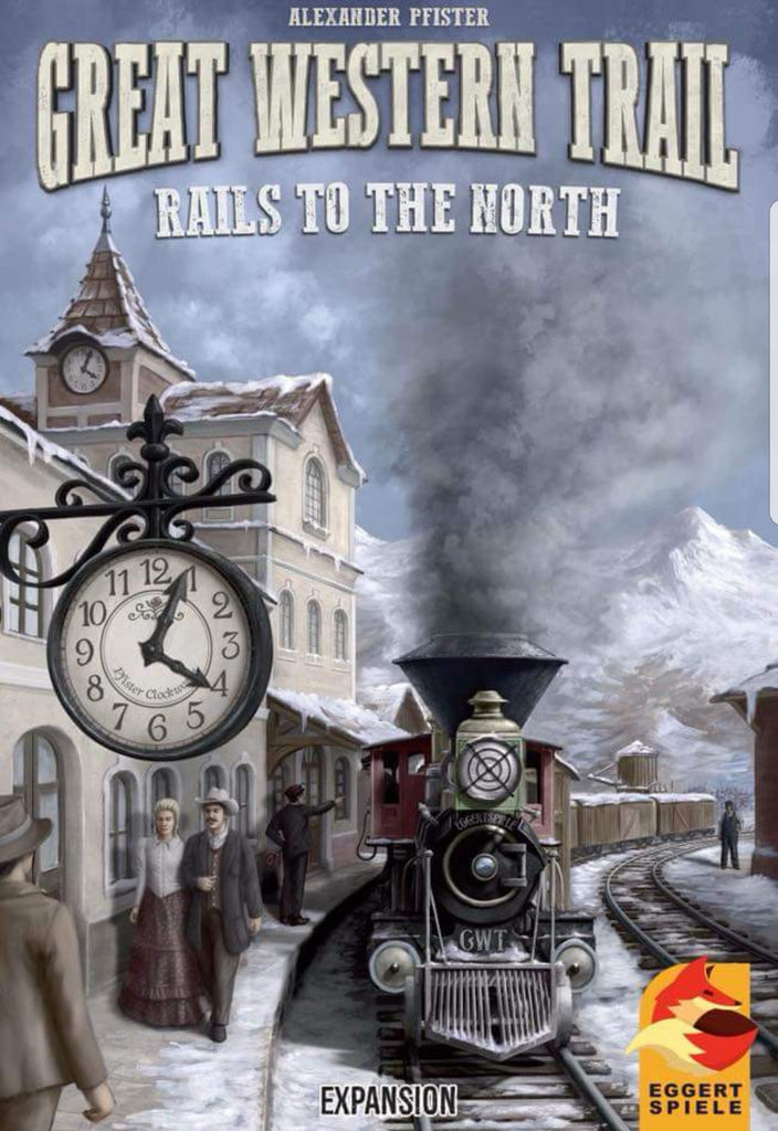 Great Western Trail Rails of the North Board Game