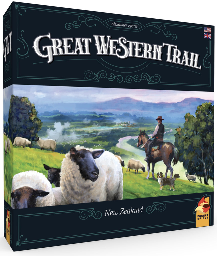 Great Western Trail New Zealand Board Game